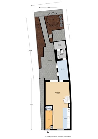 Floorplan - Rijnkade 86, 3442 EE Woerden
